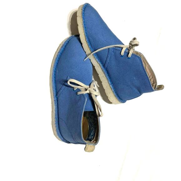 Original‎ Clarks Women's Desert Aerial Booties Ankle Boots Blue  7 - Picture 1 of 9